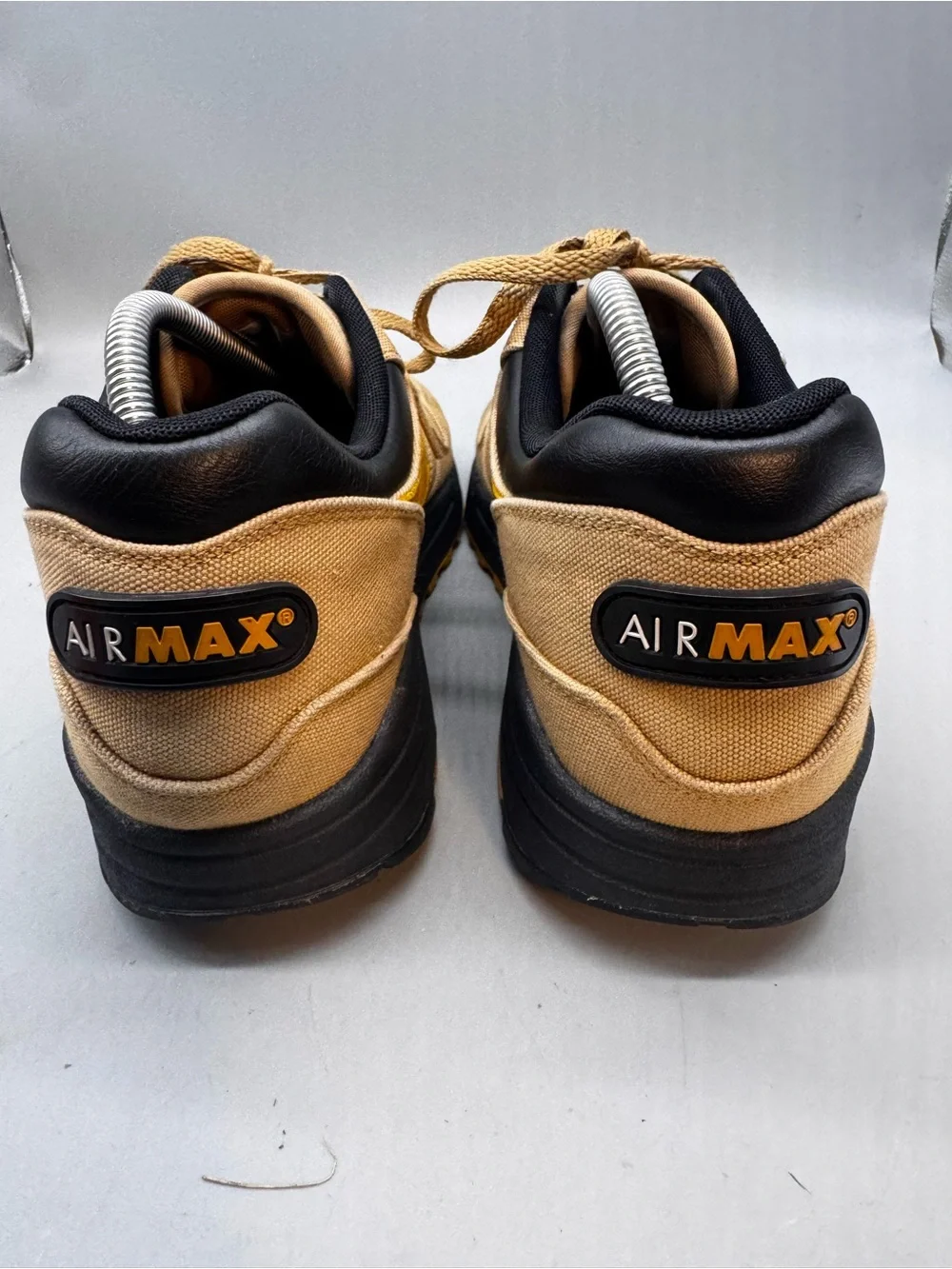 Size 10 - Nike Air Max 1 Premium Elemental Gold Low Top Men’s Shoes